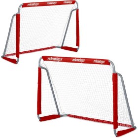 Relaxdays Garden Football Goal Set of 2 01